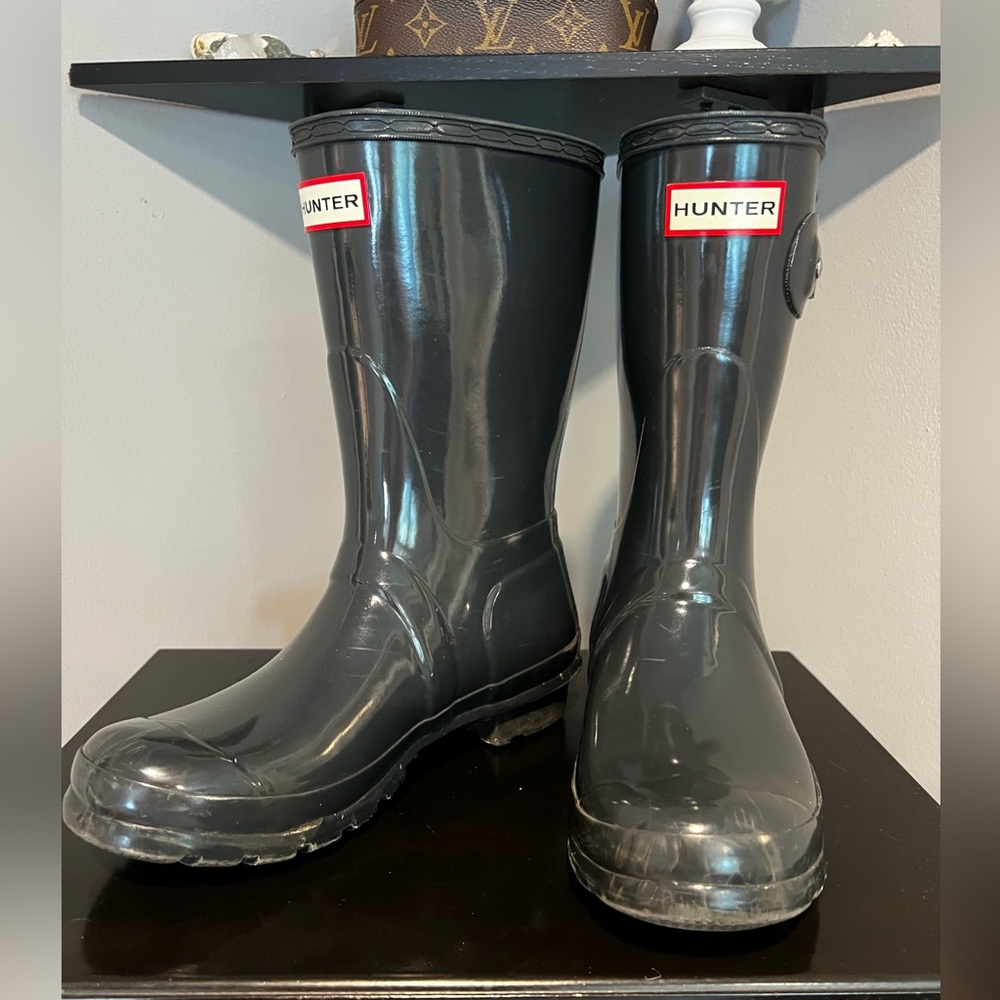 Hunter Original Short Gloss Rain Boots - Picture 12 of 16